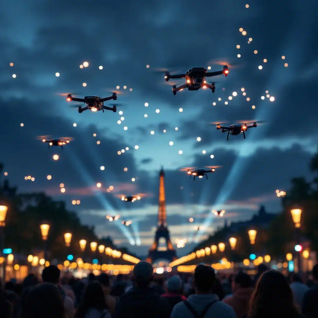 Liste des spectacles de drones pour le 14 juillet en France : un ...