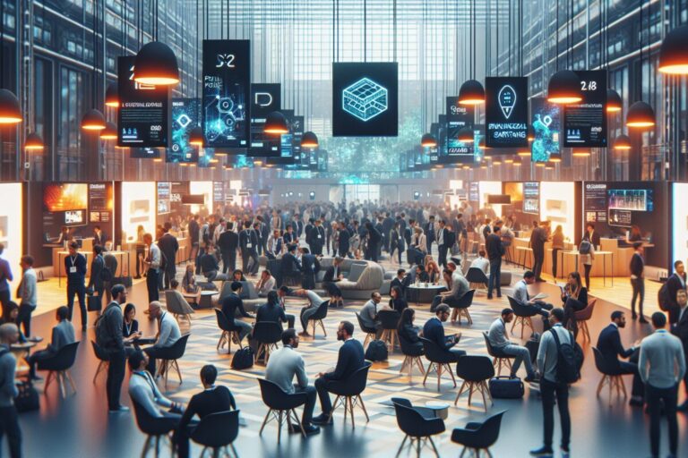 Conférence technologique animée à Paris en 2025