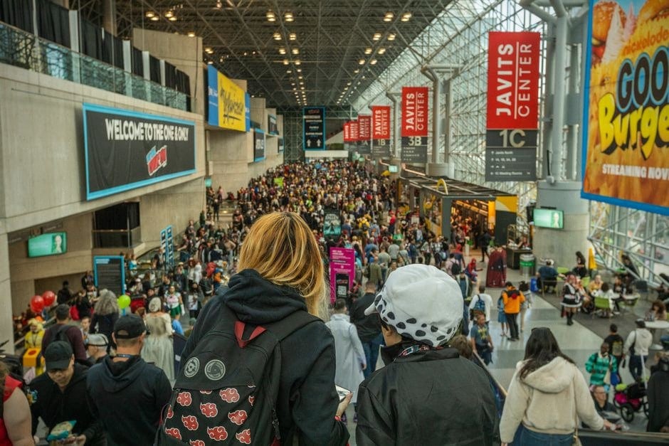 Public du Hall H pendant une annonce Apple TV au Comic-Con
