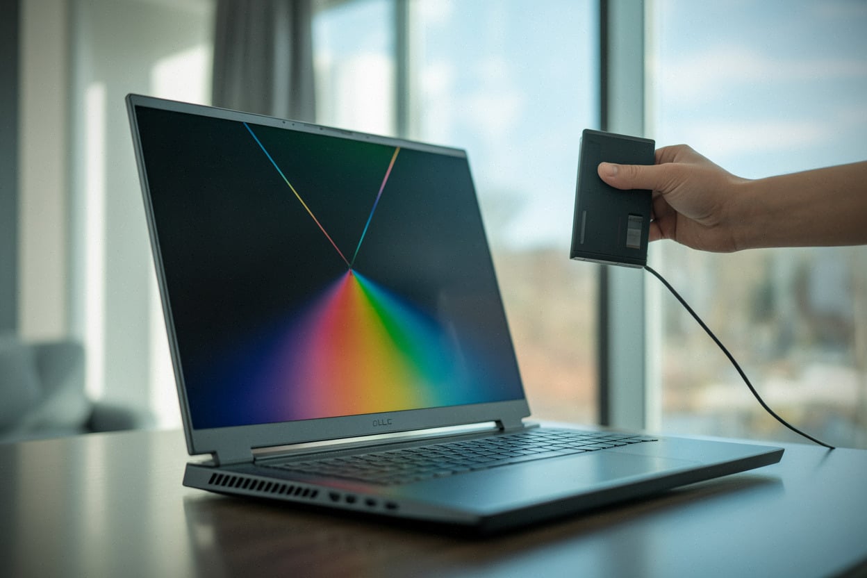 Écran OLED 16 pouces 240 Hz sur ordinateur portable gaming