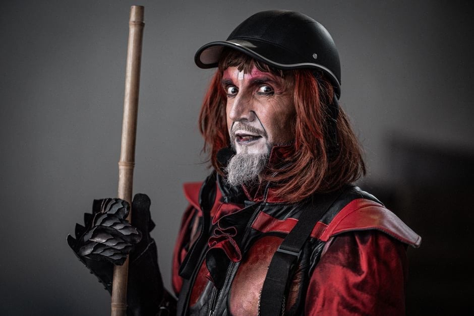Costume de guerrier étudié pour une adaptation de God of War