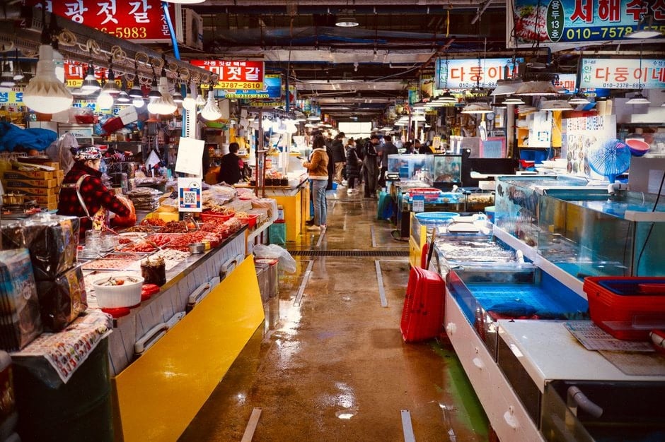 Salle de marché à Séoul suivant les valeurs des semi-conducteurs