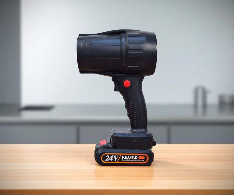 Batteries 18 V compatibles pour outils électroportatifs dans un atelier domestique